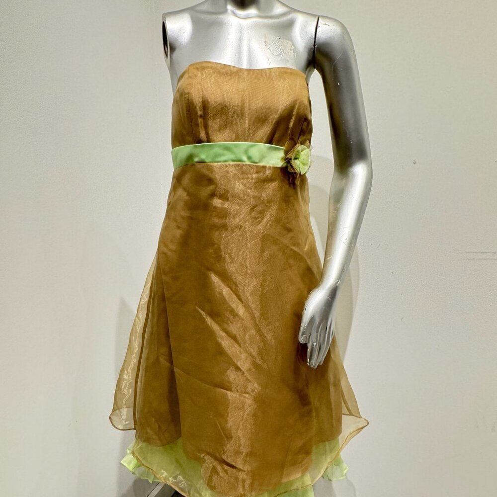 Jordan Fashiond Beige Midi Dress